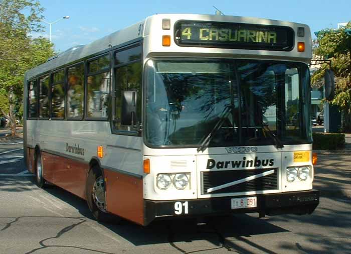 Darwin Volvo B10MA Volgren 91